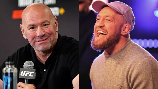 Dana White and Conor McGregor