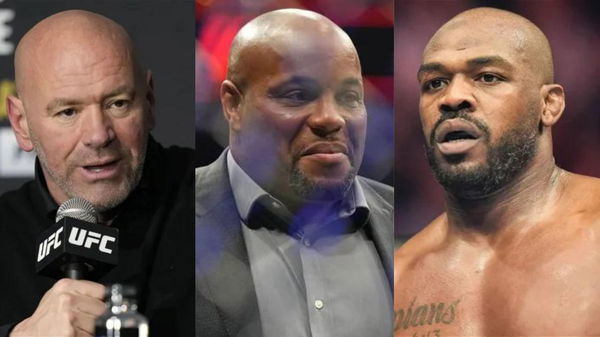 Dana White, Daniel Cormier and Jon Jones