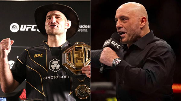 Sean Strickland and Joe Rogan