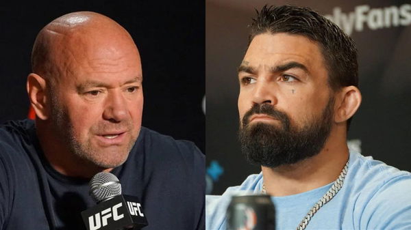 Dana White and Mike Perry