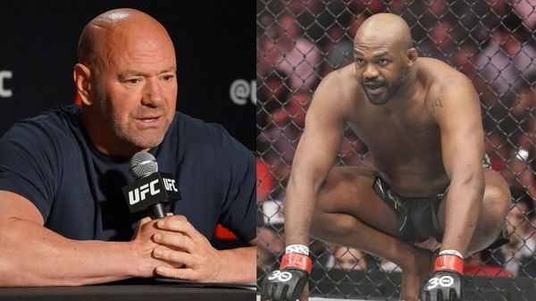 Dana White and Jon Jones