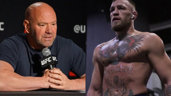 Dana White and Conor McGregor