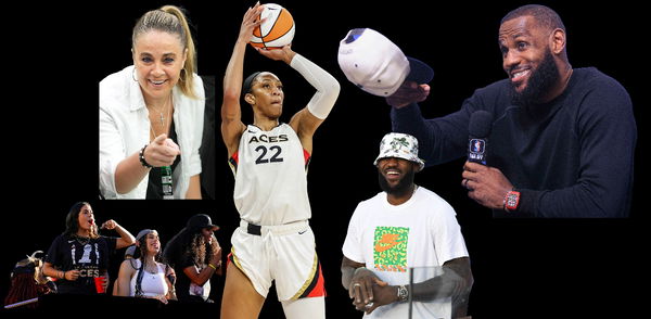 LeBron James, A&#8217;ja Wilson, Becky Hammon, Kelsey Plum, Sydney Colson