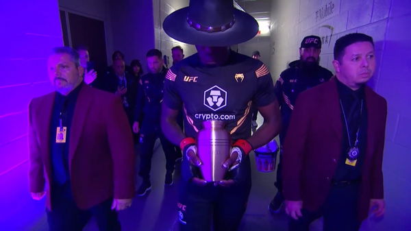 Israel Adesanya UFC 276 walkout