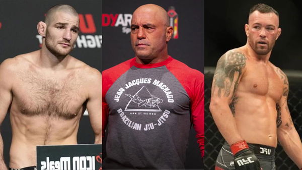 Sean Strickland, Joe Rogan and Colby Covington