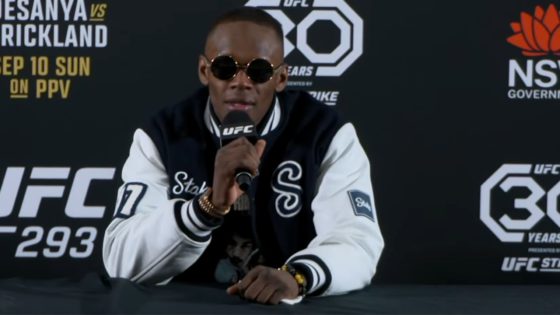 “I Just Wanna Go…” – Moments After Losing His Title for the Second Time, Emotional Israel Adesanya Does the Unexpected Following Sean Strickland Loss at UFC 293