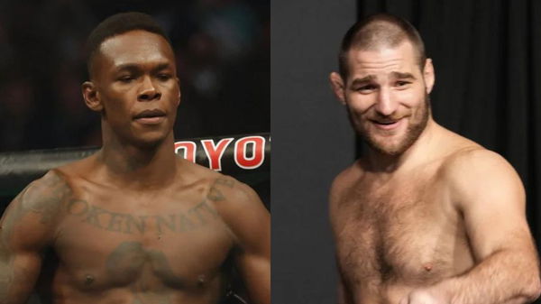 Israel Adesanya and Sean Strickland