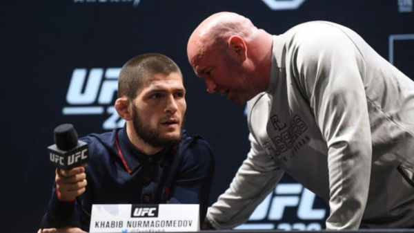 Dana White and Khabib Nurmagomedov