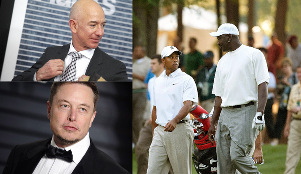 Departing the Realms of Foe Tiger Woods Michael Jordan Now Joins