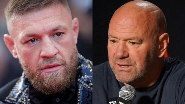 Dana White and Conor McGregor