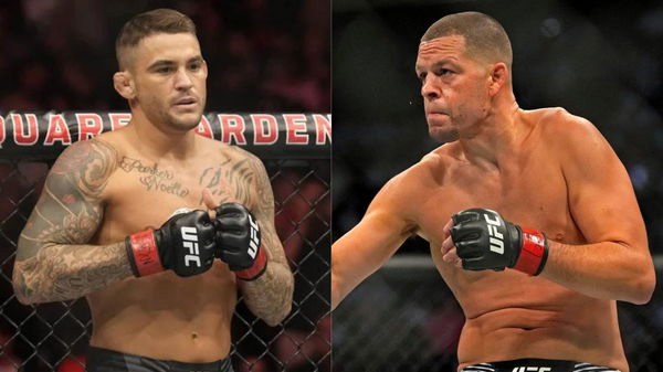 Dustin Poirier and Nate Diaz