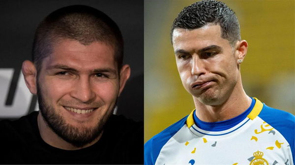 Khabib Nurmagomedov and Cristiano Ronaldo