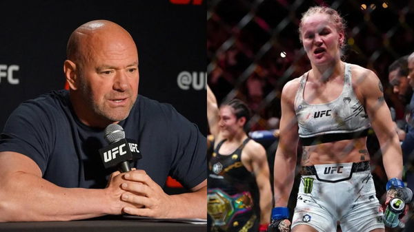 Dana White and Valentina Shevchenko