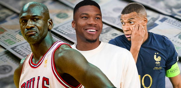 Giannis Antetokounmpo, Michael Jordan, Kylian Mbappe