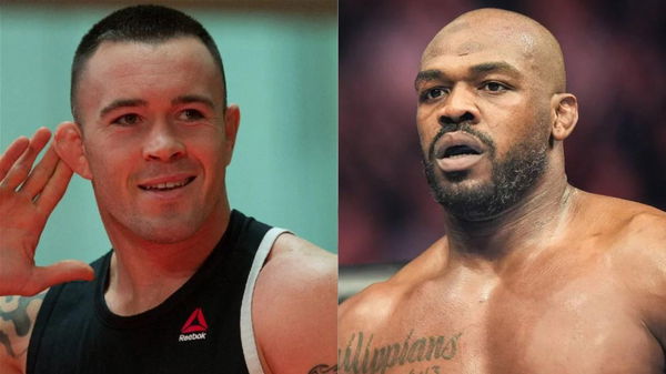 Colby Covington and Jon Jones