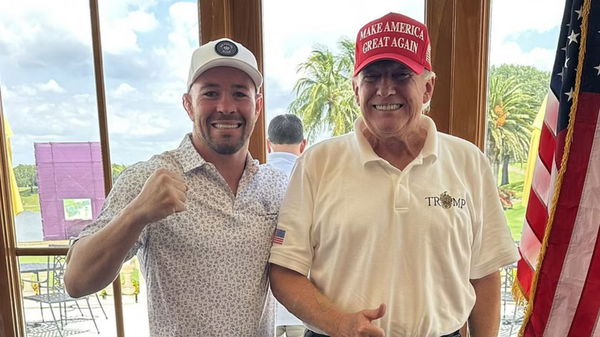 Colby Covington and Donald Trump