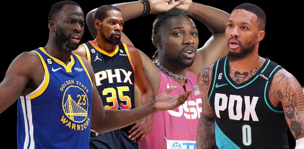 Kevin Durant, Noah Lyles, Damian Lillard, Draymond Green