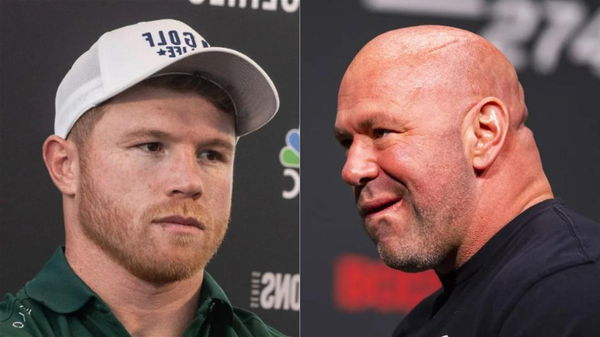 Canelo Alvarez and Dana White