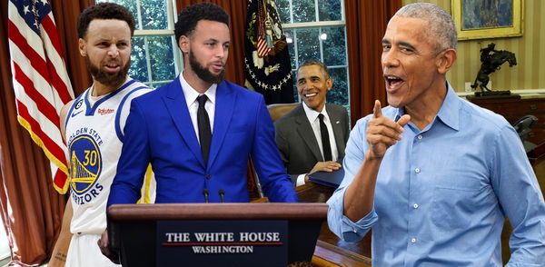 Stephen Curry, Barack Obama