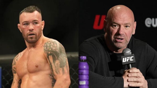 Colby Covington and Dana White