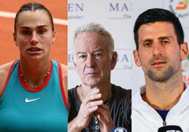 Sabalenka, McEnroe, Djokovic