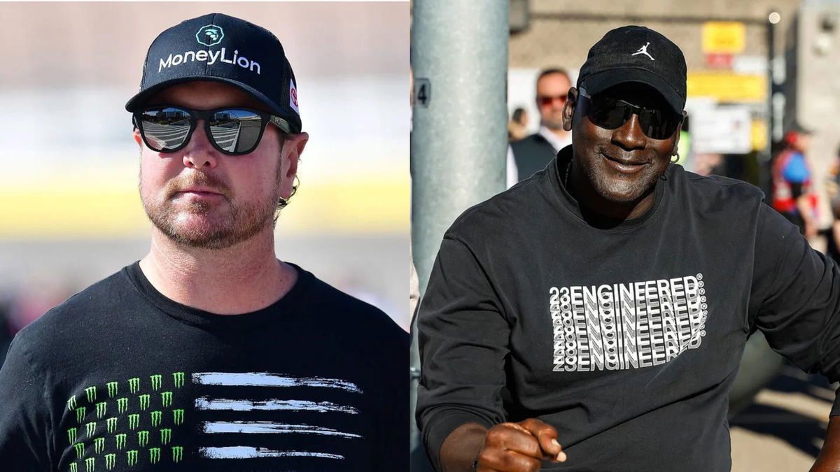 Kurt Busch Pays Emotional Tribute to Michael Jordan for Fuelling the Fire Behind His Final NASCAR Chapter