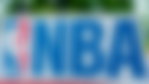 The emblem of the NBA logo on the playground.