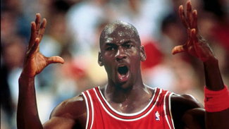 Michael Jordan angry