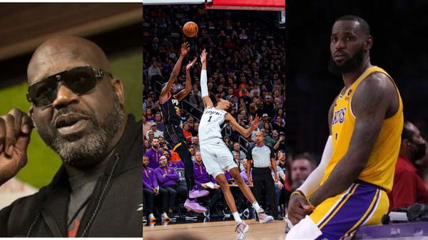 Shaquille O&#8217;Neal, Victor Wembanyama, LeBron James