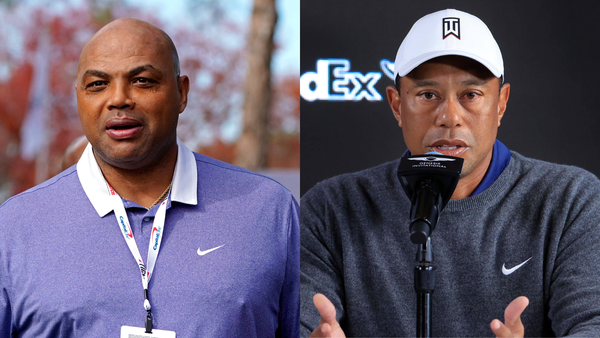 Charles Barkley and Tiger Woods