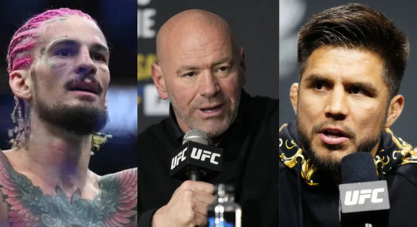 Sean O&#8217;Malley and Dana White and Henry Cejudo