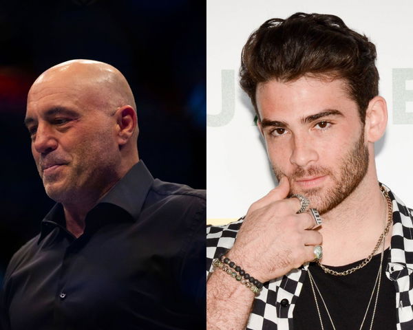 Joe Rogan (Left) &#038; Hasan Piker (Right)