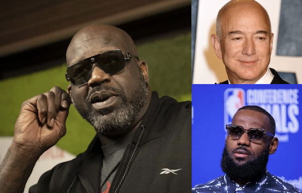 Shaquille O&#8217;Neal, LeBron James, and Jeff Bezos