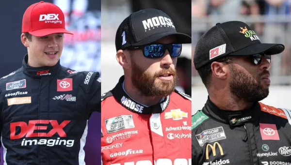 Harrison Burton, Ross Chastain, Bubba Wallace