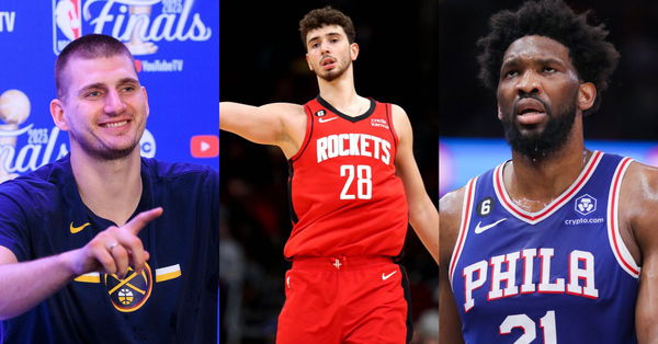 Nikola Jokic, Alperen Sengun, Joel Embiid