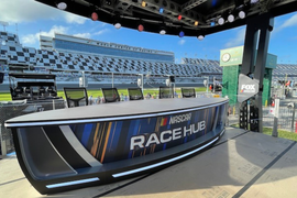 Fox NASCAR Booth