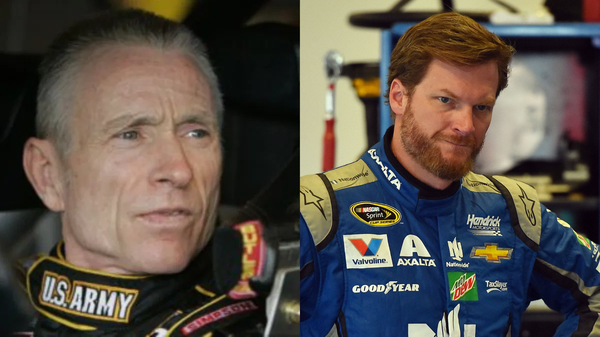 Mark Martin and Dale Earnhardt Jr