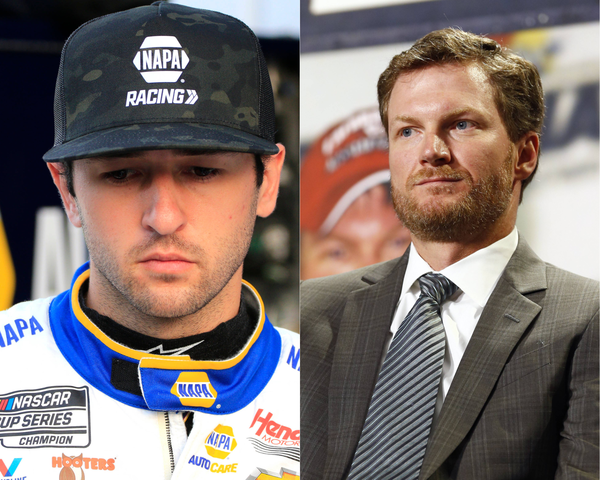 Chase Elliott and Dale Earnhardt Jr