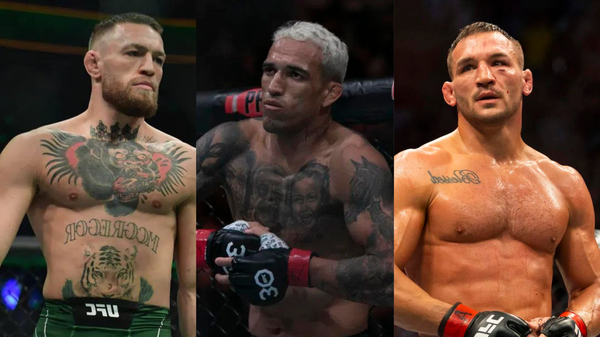 Conor McGregor,Charles Oliveira,Michael Chandler