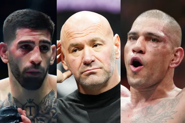 Ilia Topuria, Dana White, Alex Pereira