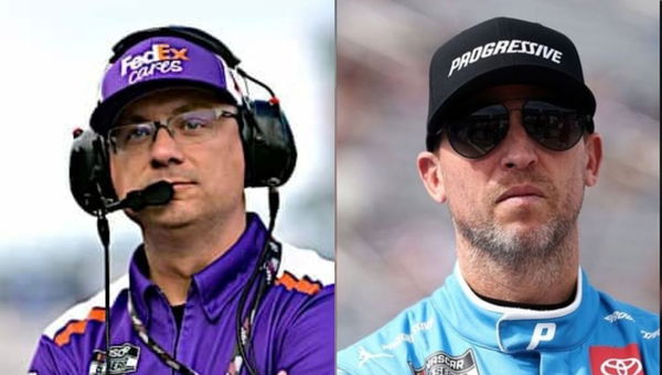Denny Hamlin Joe Gibbs Chris Gabehart
