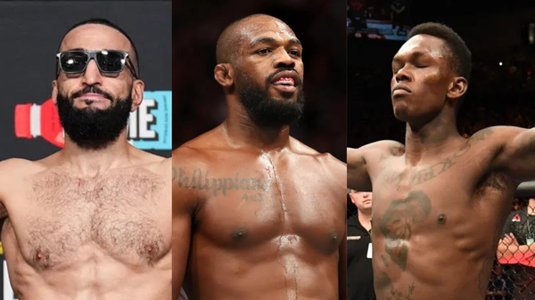 Belal Muhammad,Jon Jones,Israel Adesanya