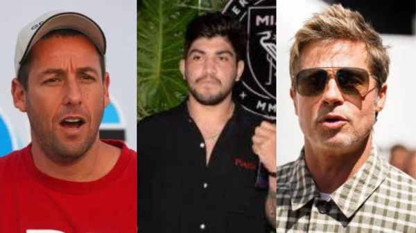 Brad Pitt, Adam Sandler, Dillon Danis