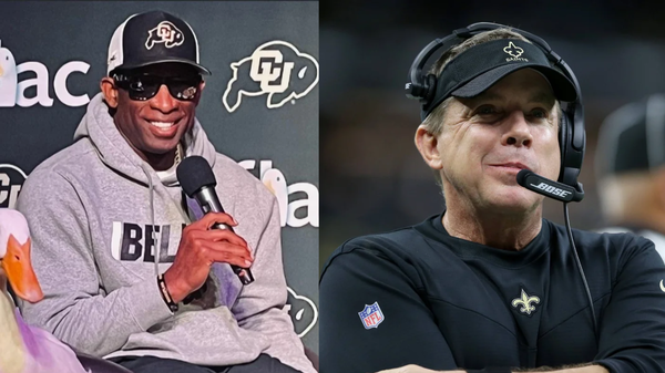 Deion Sanders and Sean Payton