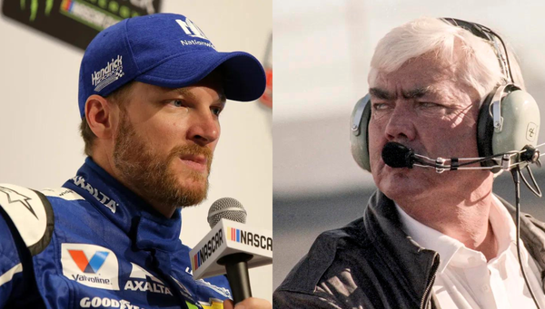 Dale Earnhardt Jr and Junior Johnson