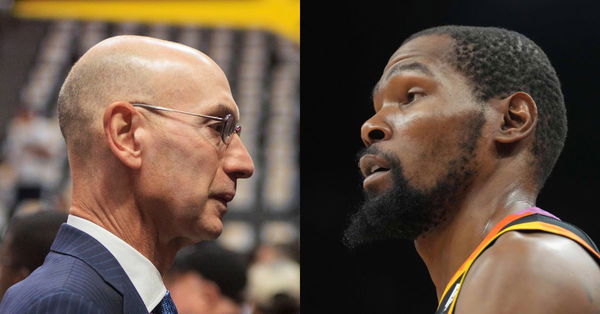 Adam Silver and Kevin Durant