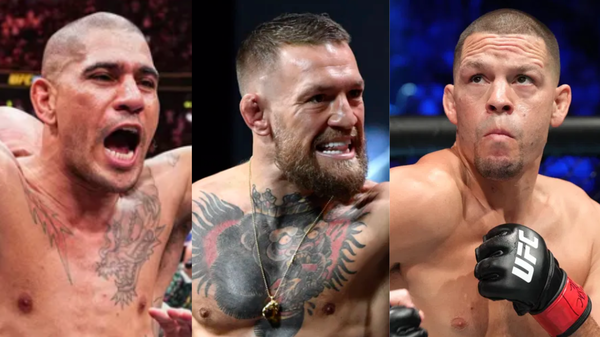 Alex Pereira, Conor McGregor, Nate Diaz