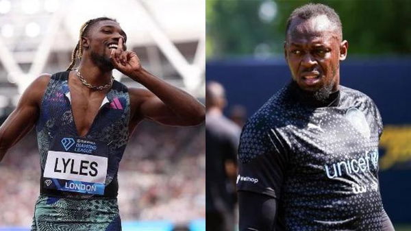 Noah Lyles, Usain Bolt