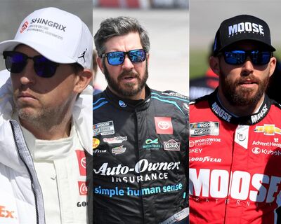 Denny Hamlin, Martin Truex Jr, Ross Chastain