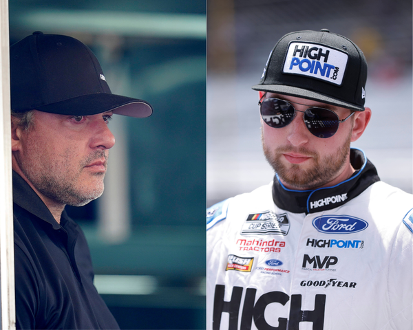 Three-time NASCAR Cup Series champion Tony Stewart and Stewart-Haas Racing driver Chase Briscoe